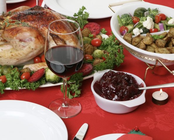 Christmas meal
